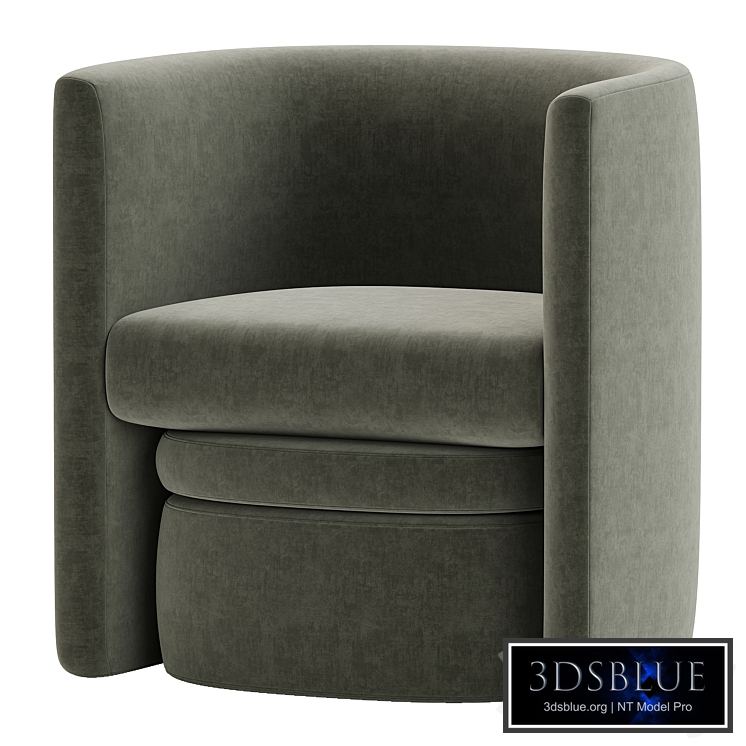 Braedin Upholstered Barrel Accent Chair