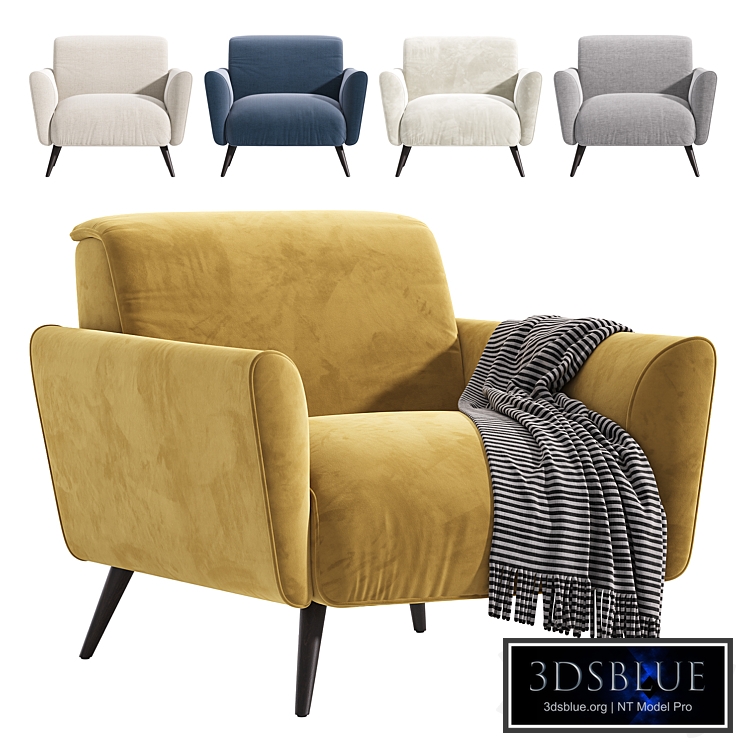 Oscar armchair by Skdesign