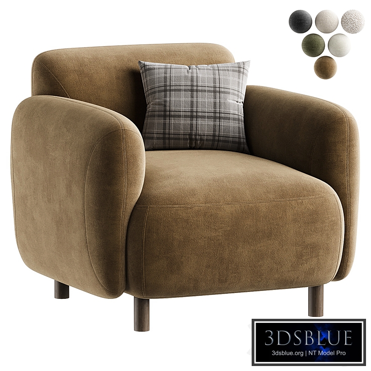 Chair Pipel-2 Bucle Beige