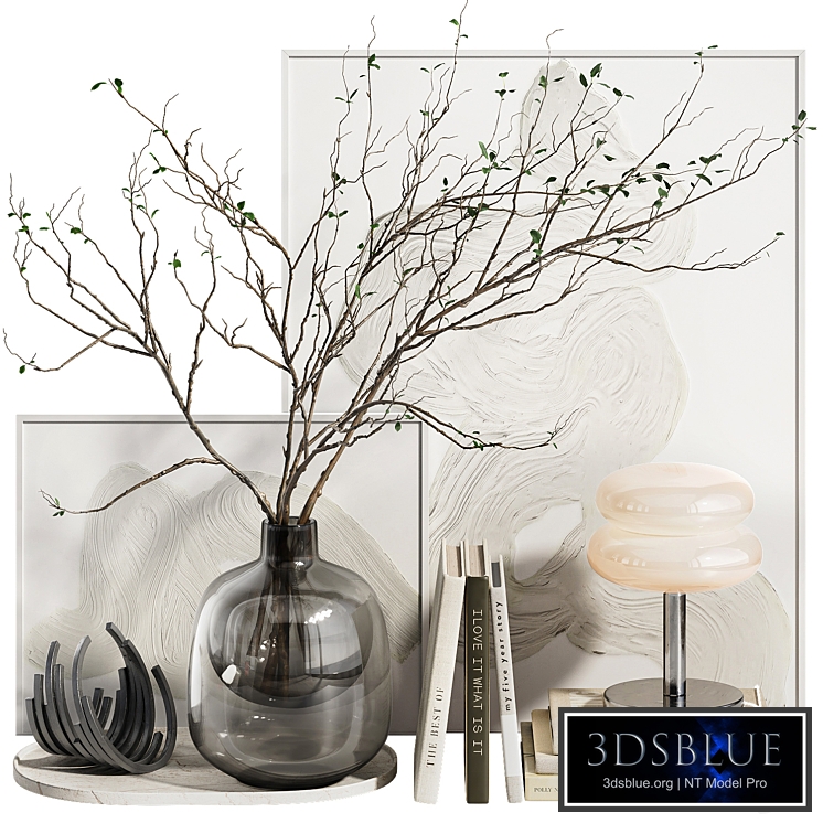 Decorative set with branches ch9