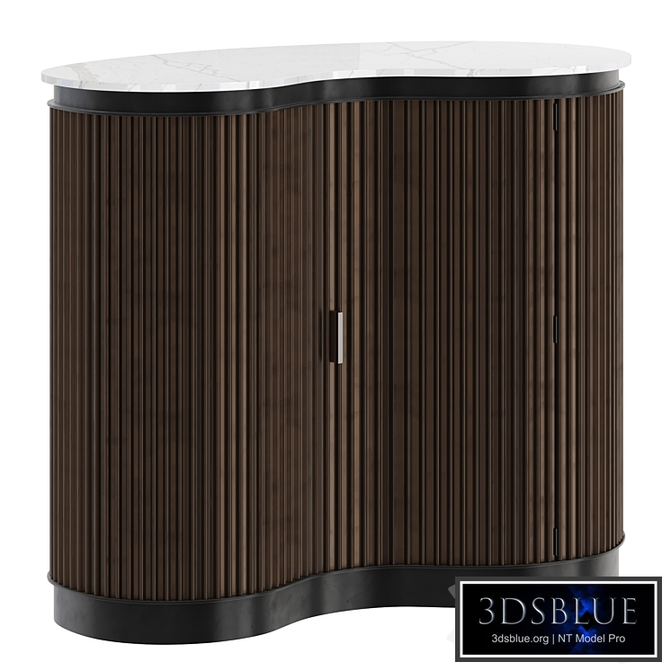 Marble 1 Door Bar Table OROA Mayfield