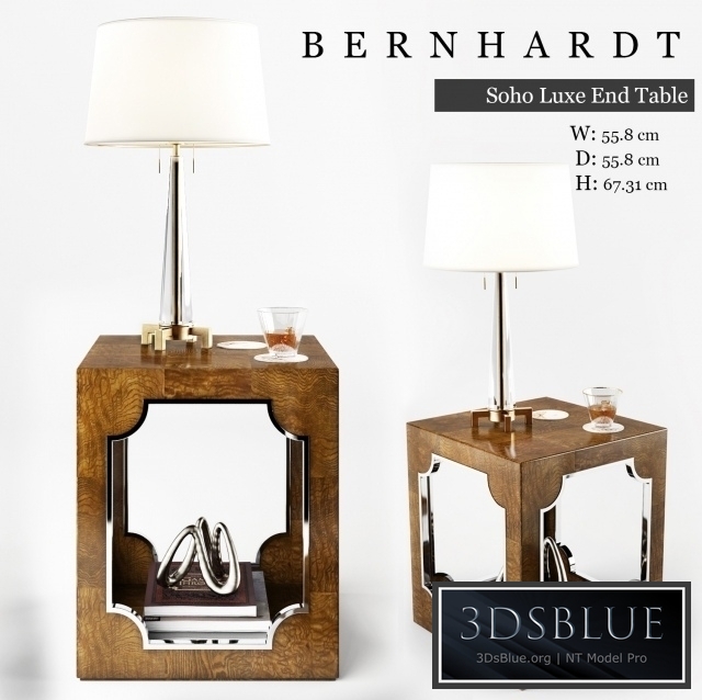 BERNHARDT Soho Luxe End Table 368-111
