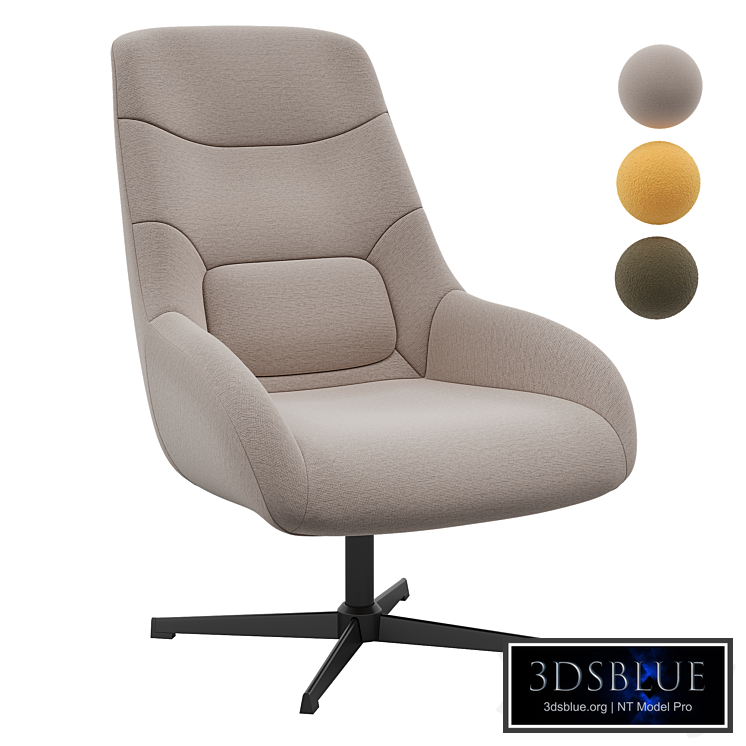 La Forma Celida Swivel Chair