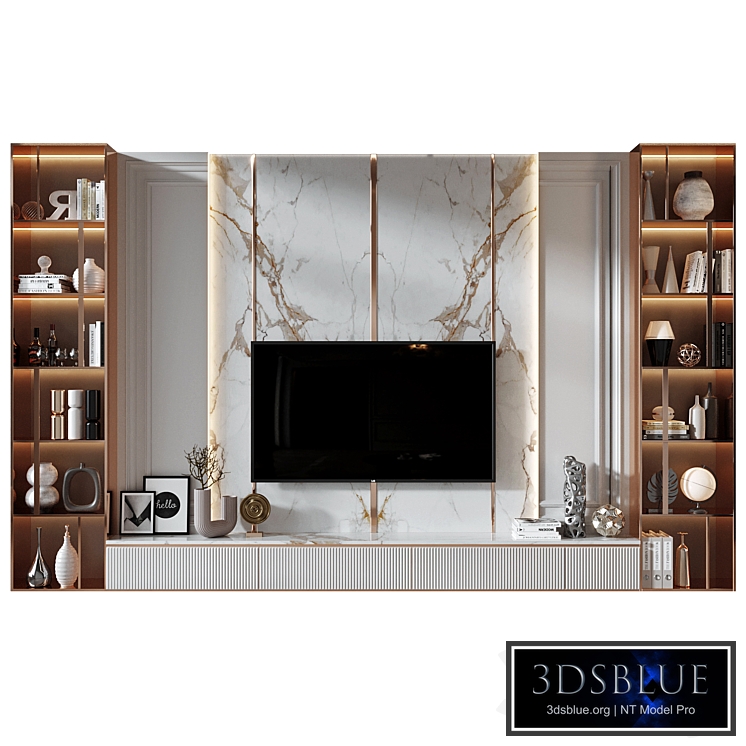 Plywood TV Shelf KTV107