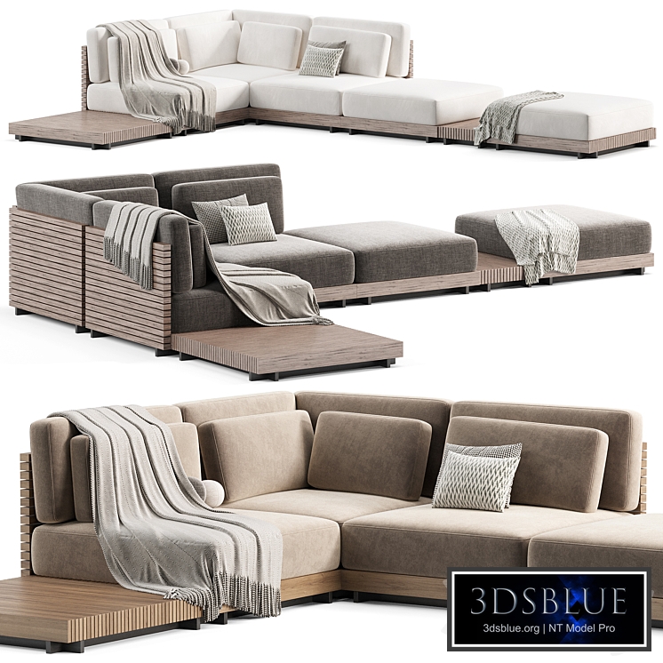 The Caicos Outdoor Furniture Collection sofa