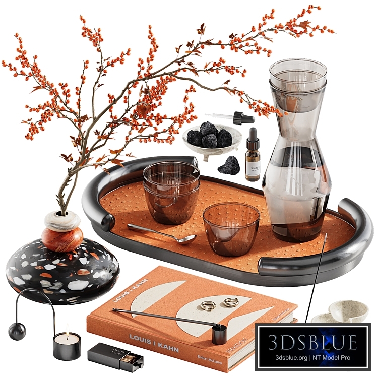 Decorative set with branches ch10