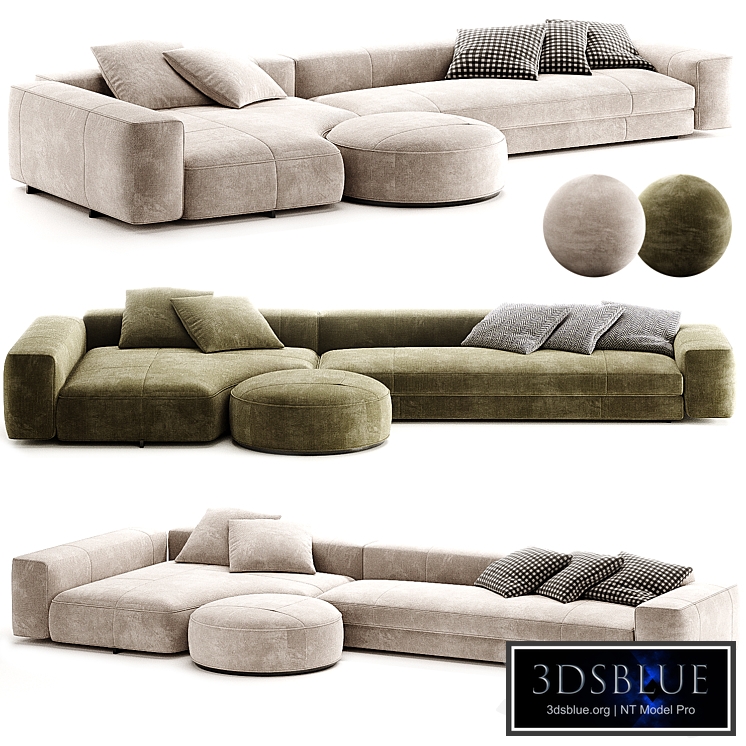 Yves Sofa By Minotti