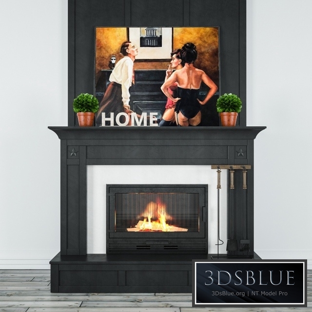 Fireplace classic