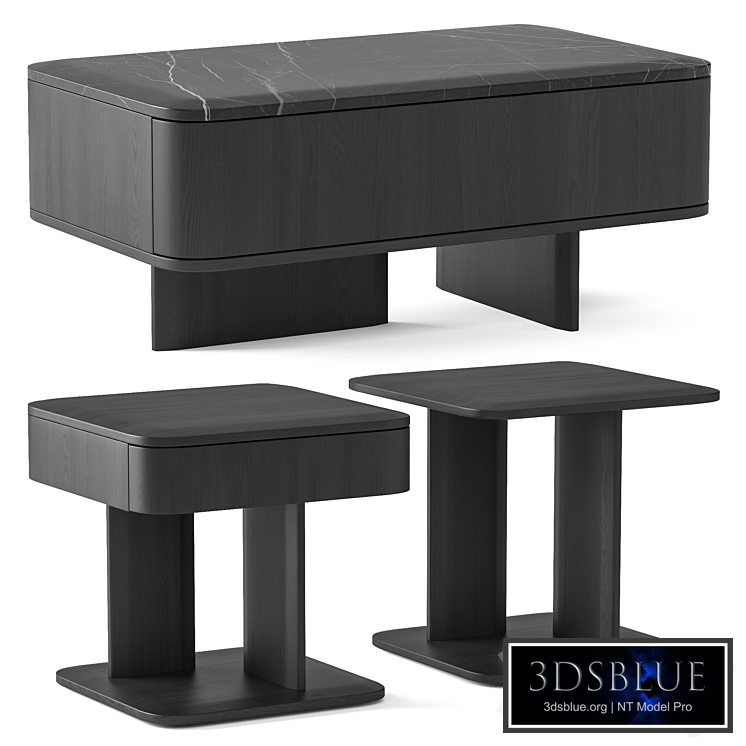 Poliform Brera Bedside Tables