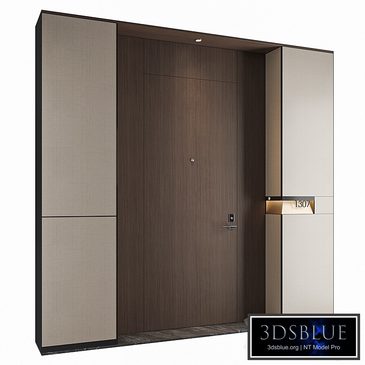 Modern Hotel Door 015