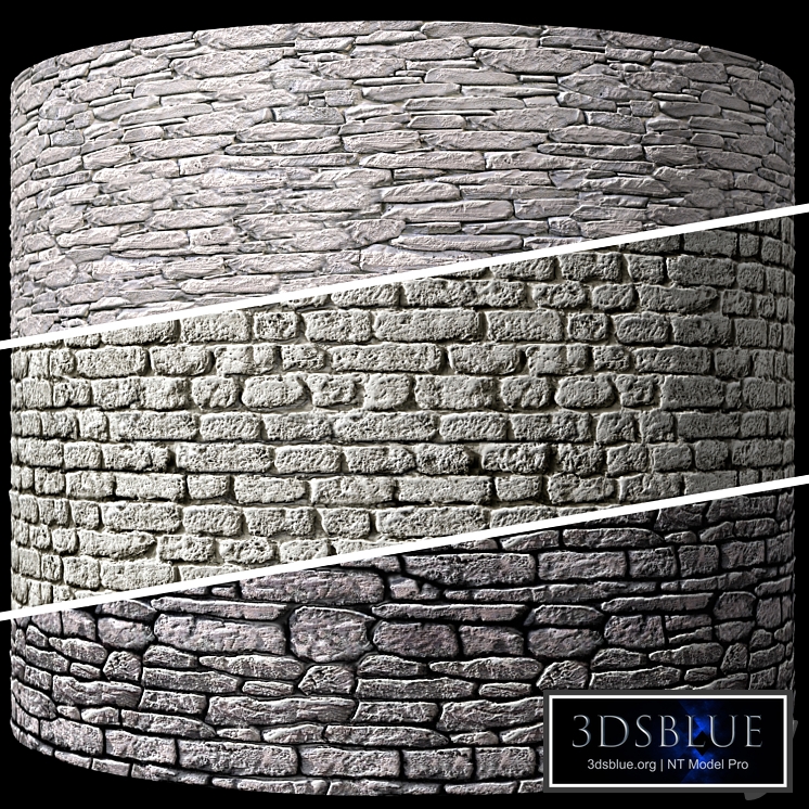 Relief decorative facing concrete plaster wild stone Reckli