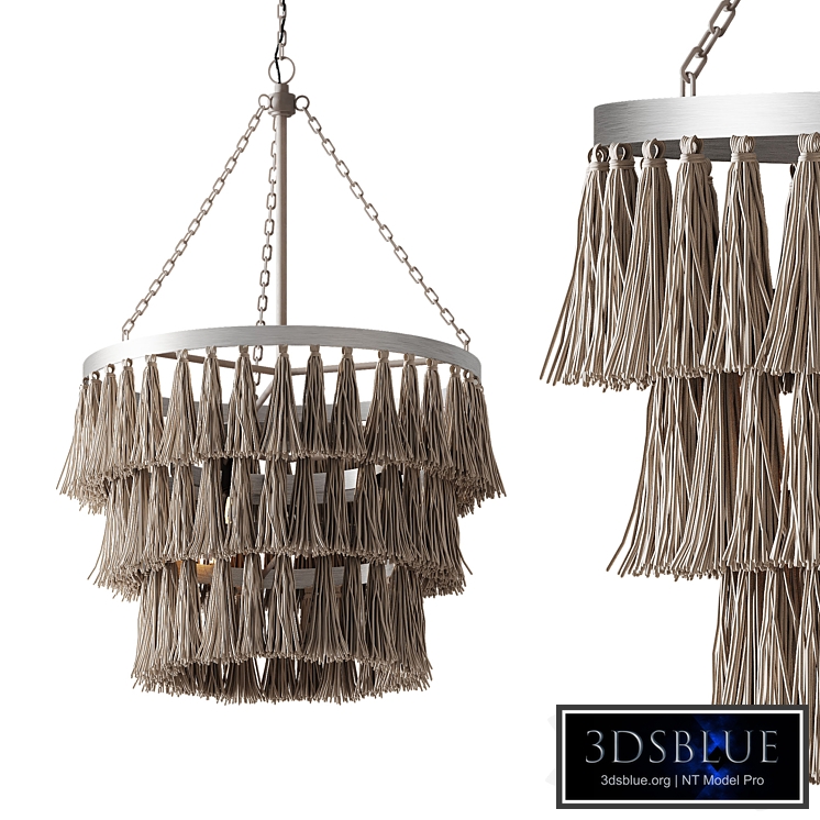 Light Dimmable Tiered Chandelier