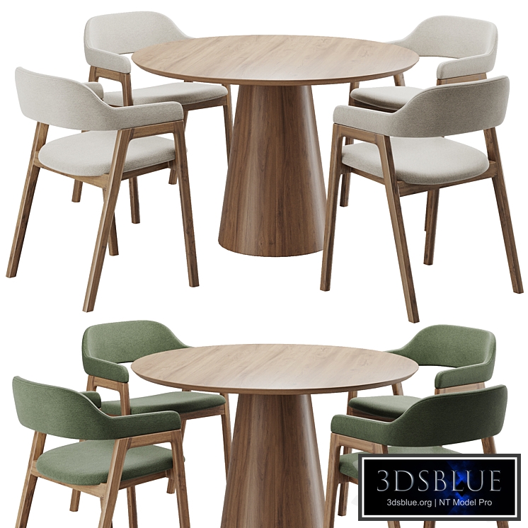 Dining chair and table162