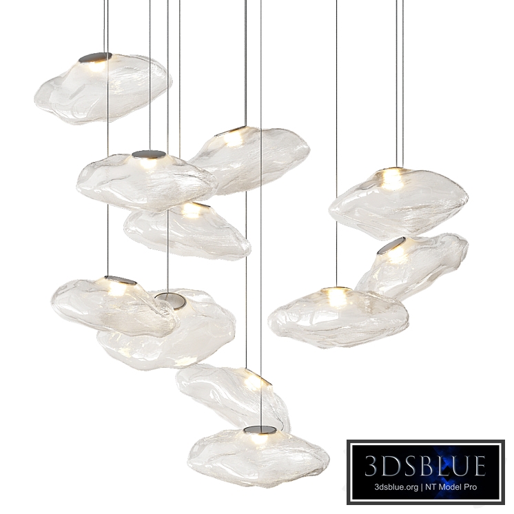 Bocci 73 random glass pendant light