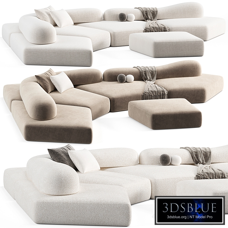 Edra On The Rocks Sectional Sofa