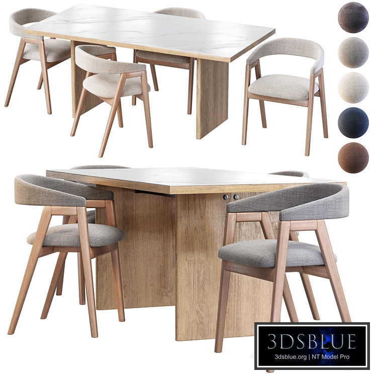 Trevor chair and Audrey table from Divan.ru