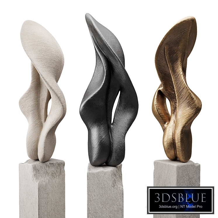 Helix tongue art sculpture