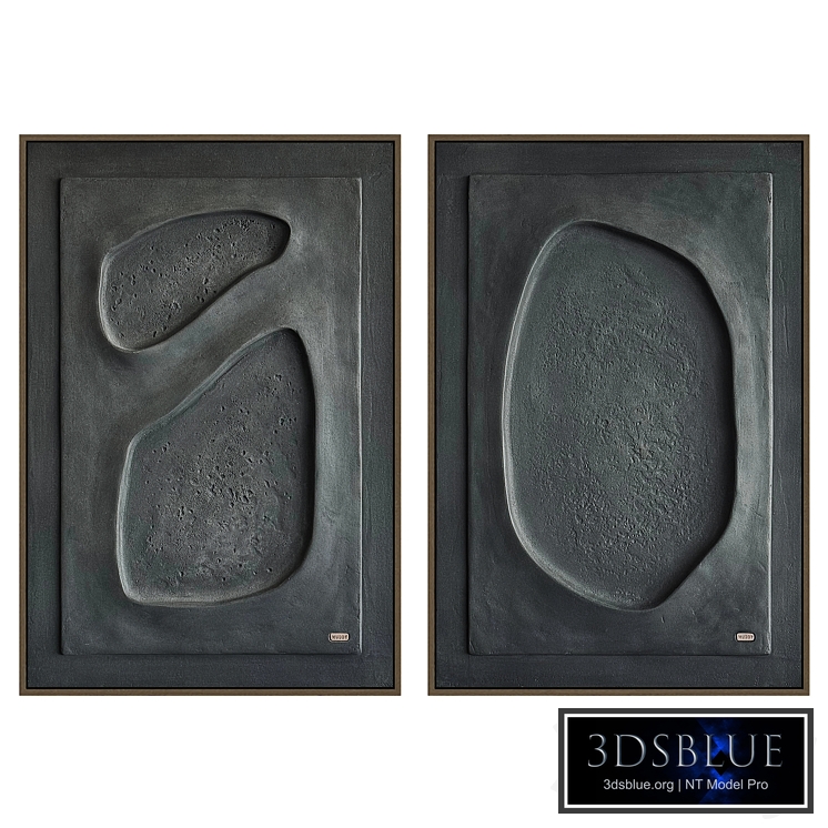 Decorative set of art paintings #95