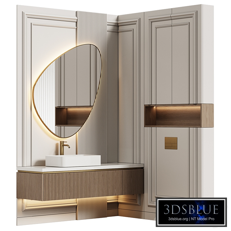 Bathroom furniture 22 in modern classic style