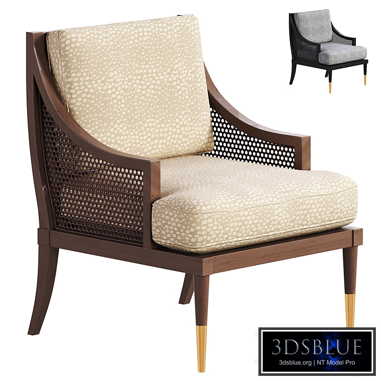 Exposed Wood Kirkwood Armchair