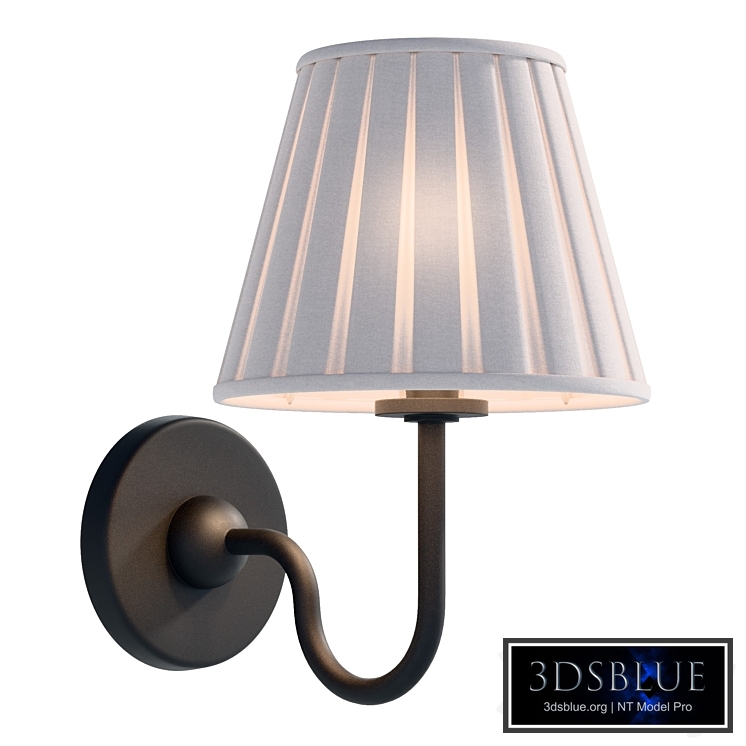Baylor Pleated Shade Sconce