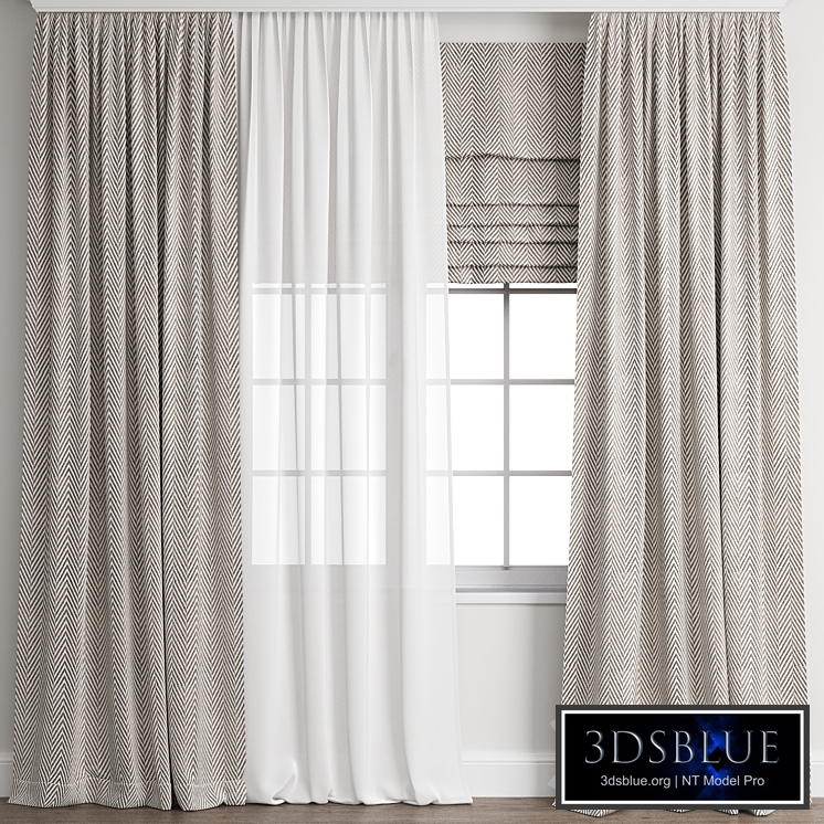 Curtain 61/ Herringbone Curtains