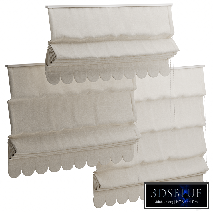 Roman blind wide for children's room