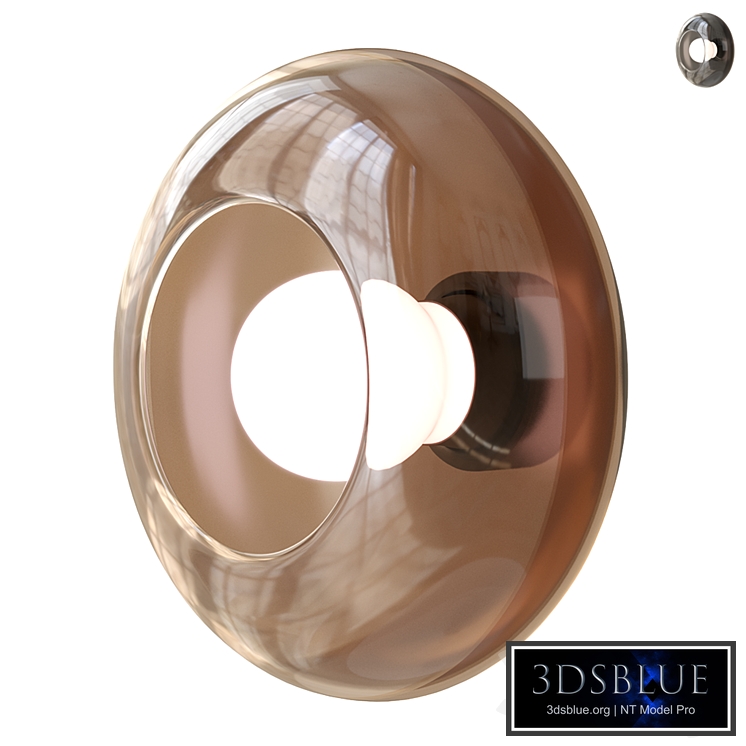 LEDS-C4 Trip Glass wall lamp