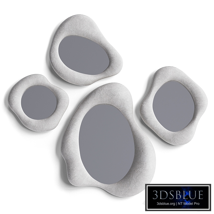 Amorphous Organic Mirrors by LEMIEUX ET CIE