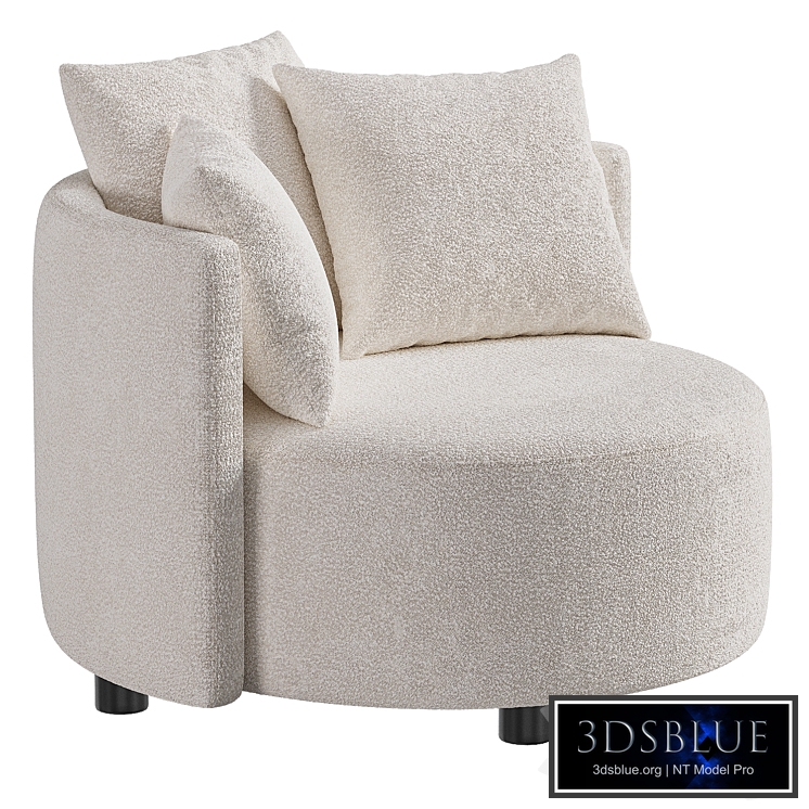 Plume Snow Bowl Chair