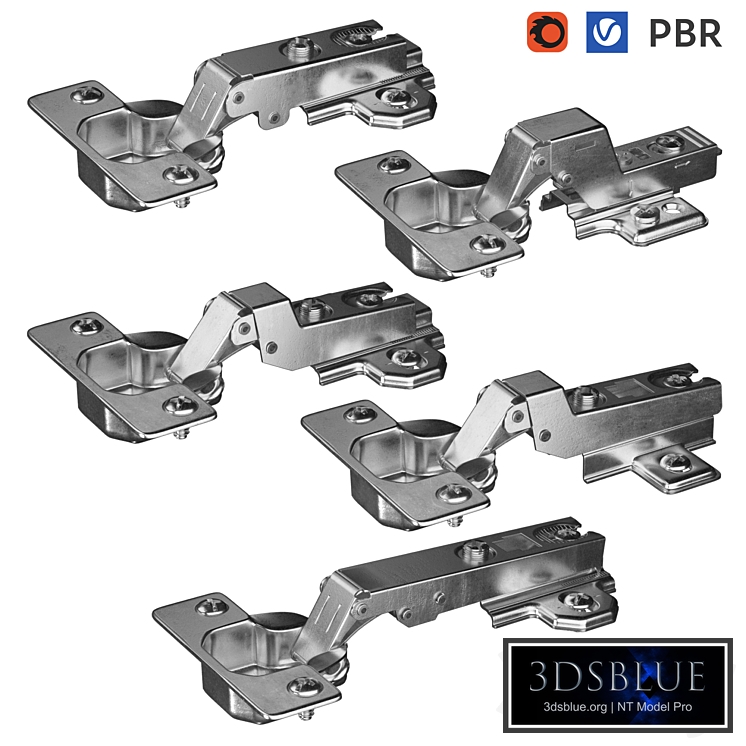 Furniture hinges / PBR textures