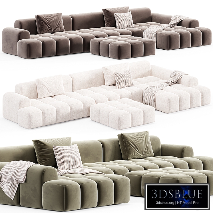 Extra Long Modern Sofa