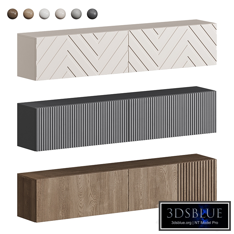 Hanging TV stand Puzzlemebel