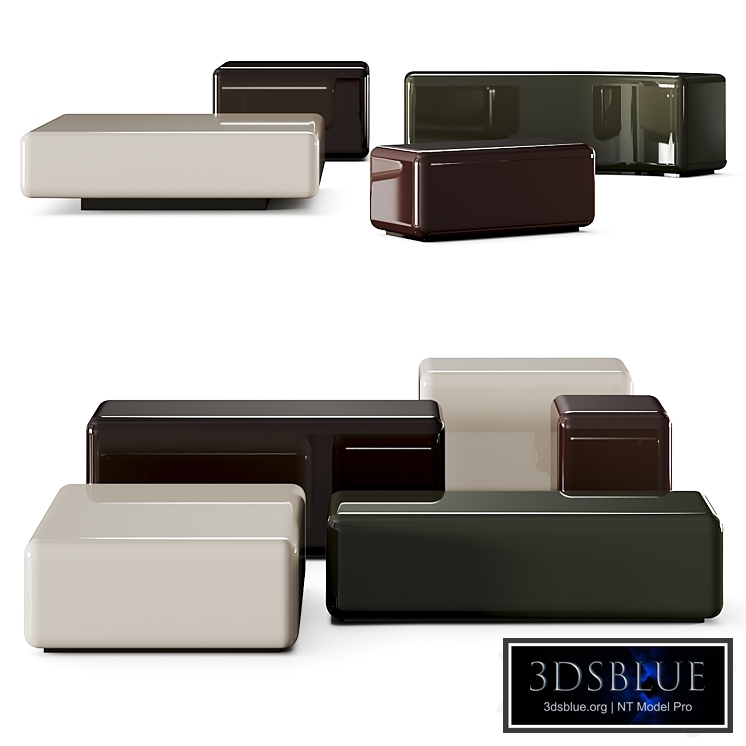 Minotti Filled Coffee Tables