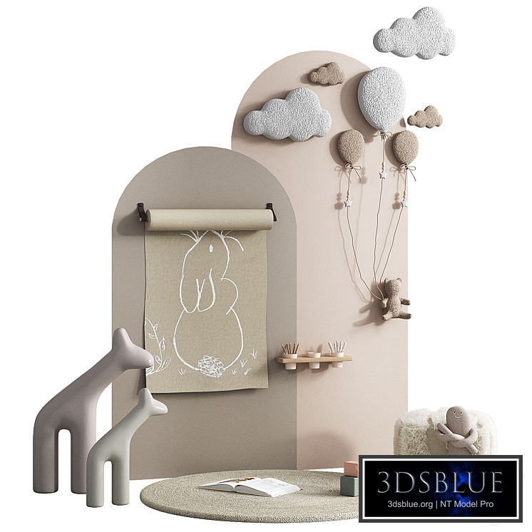 Decorative set for children's room