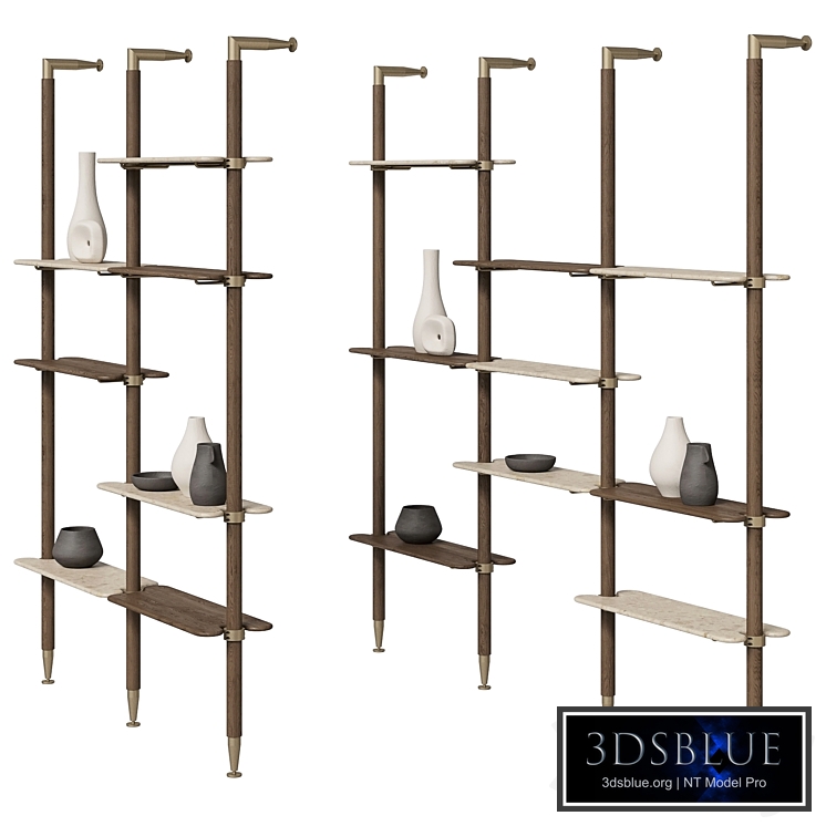 Baxter Lloyd bookcase wall mount