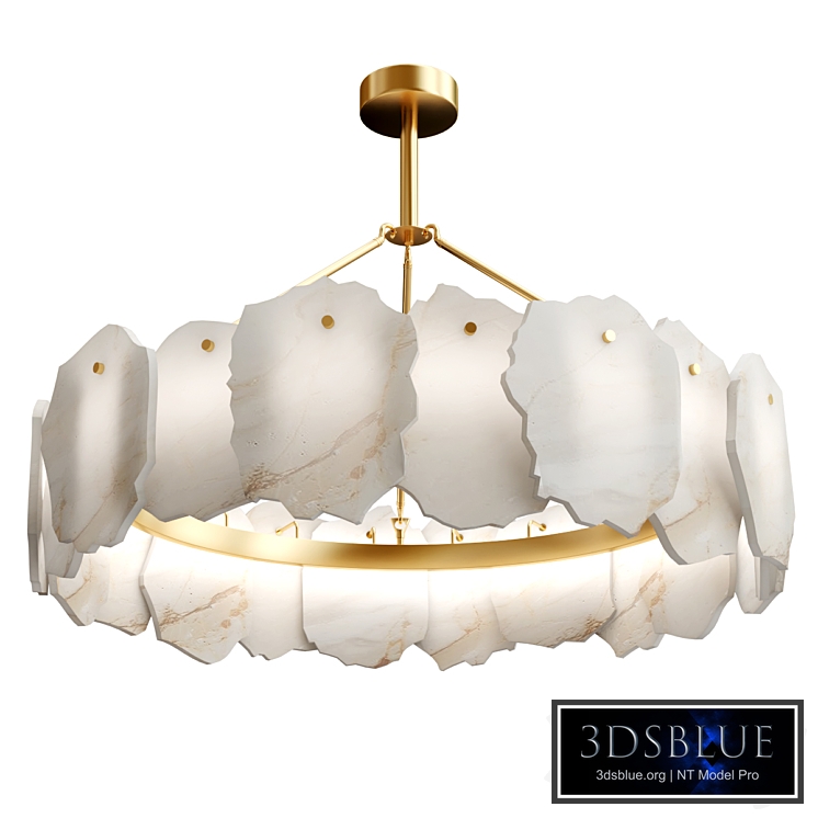 Burton Alabaster Chandelier