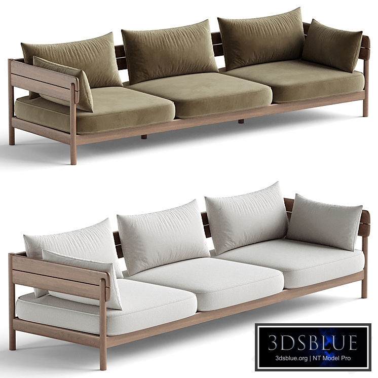 Tanso Outdoor 3 Seater Sofa