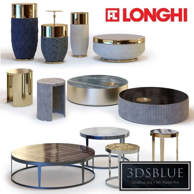 FRATELLI LONGHI Coffee Tables Set 01