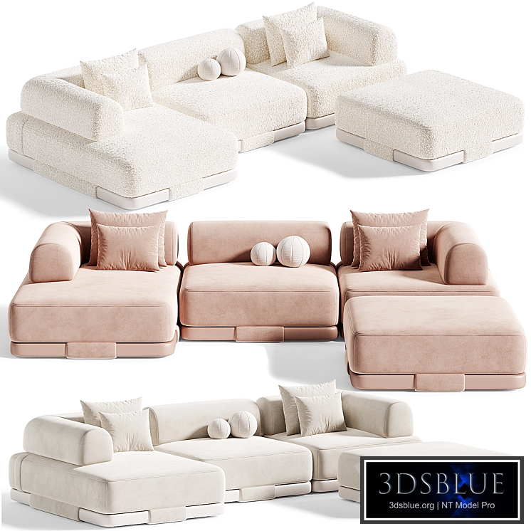 INSULA modular Sofa 03 By Kettal