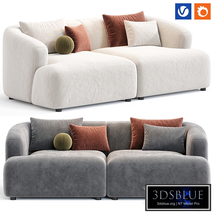 Sofia 2 Plazas Sofa By Westwing