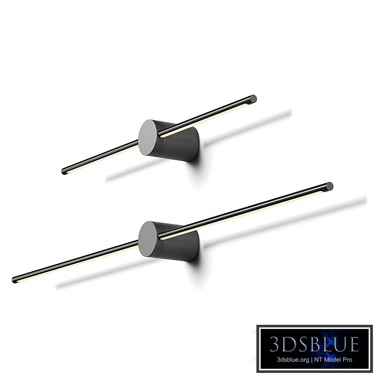 Ideal Lux Filo Ap Led Powder Coated Aluminum Wall Lamp