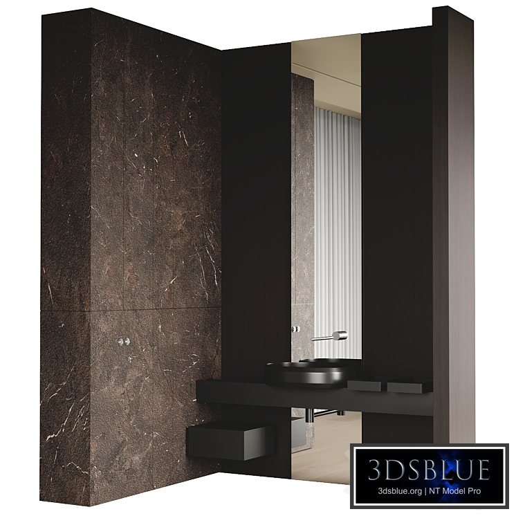 Bathroom set RIGO By AGAPE with INALCO UMBRA