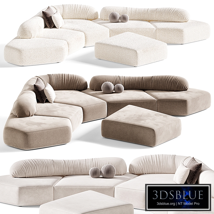 On The Rocks Edra Sectional Sofa