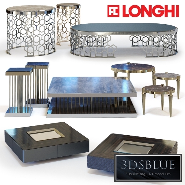 FRATELLI LONGHI Coffee Tables Set 02