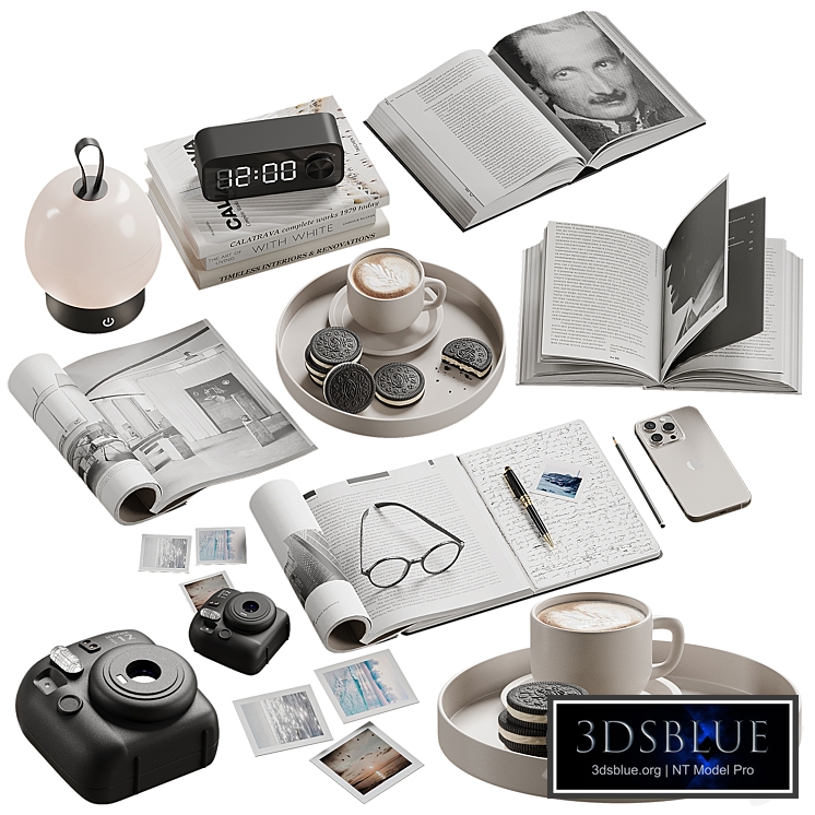 White decor for the workplace