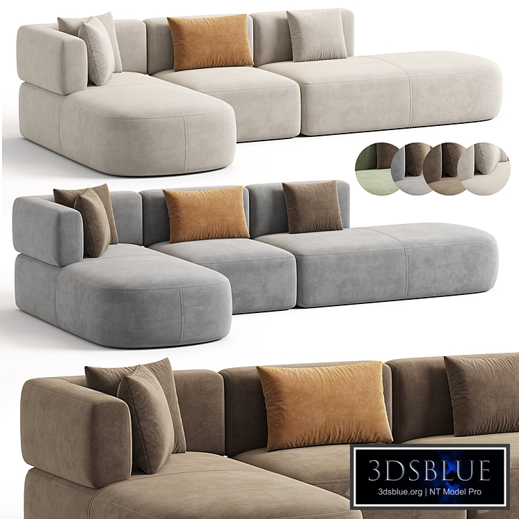 Patricia Urquiola 553 Bowy Sofa