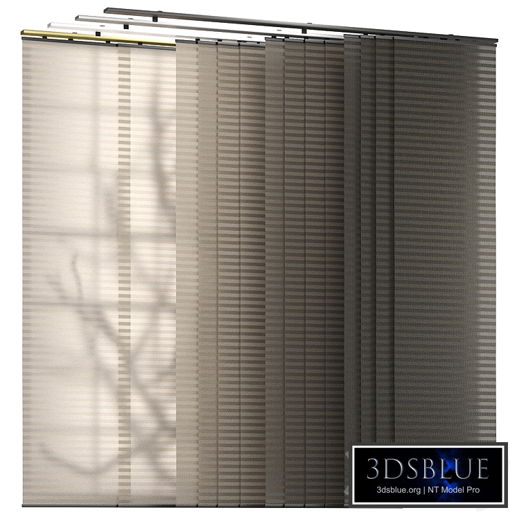 Semi Sheer Vertical Blinds 04
