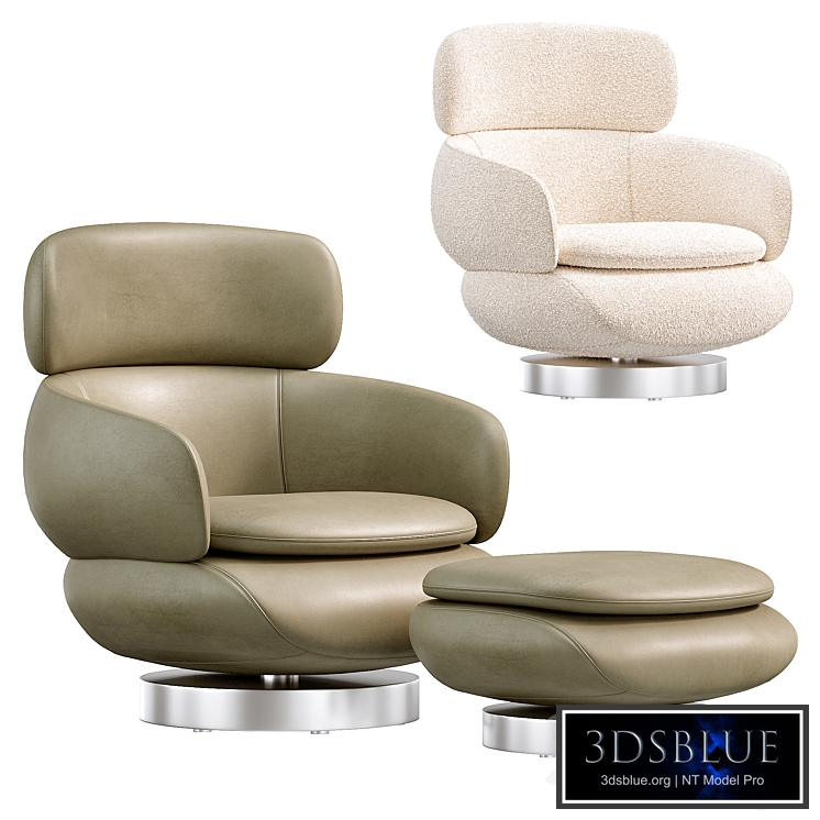 Vivienne High Armchair by Minotti