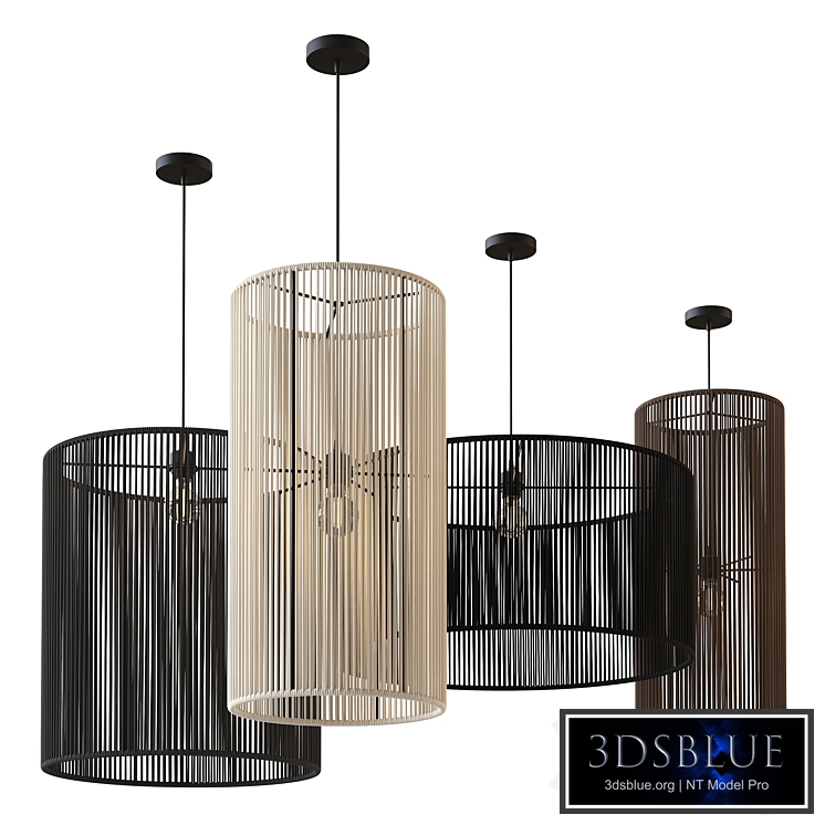 Composition of Scandi pendant lamps by EDL